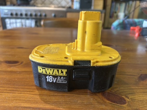Dewalt akku 18v 6ah - 18v, 2,6ah