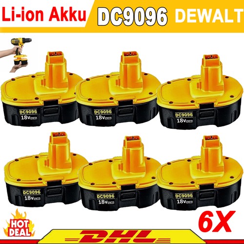 4600mah 18v akku - 6x,