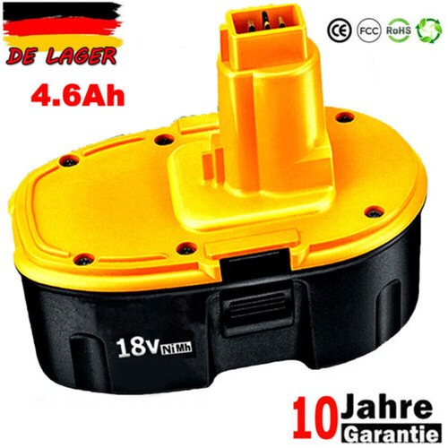4600mah akku 18v für dewalt - 18v,